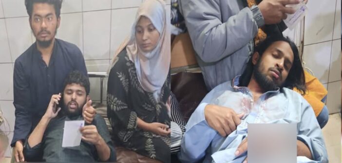 ইনকিলাব মঞ্চের সদস্য সচিব আবদুল্লাহ আল জাবের গুলিবিদ্ধ