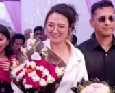 প্রেমের টানে মৌলভীবাজারের রাজনগরে চীনা তরুণী