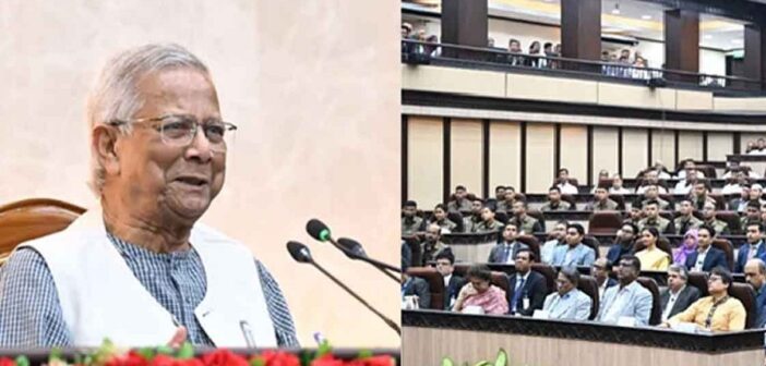 বিদায়ী ভাষণ দিলেন প্রধান উপদেষ্টা