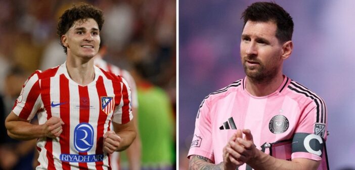 গোল করে মেসিকেও ছাড়িয়ে গেলেন আলভারেজ