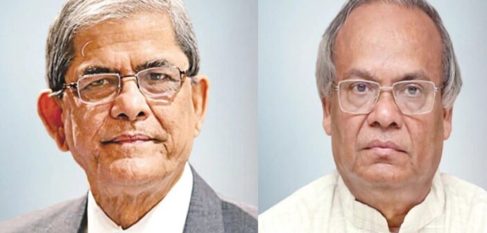 রাষ্ট্রপতি পদে বিএনপির প্রার্থী মির্জা ফখরুল: রিজভী