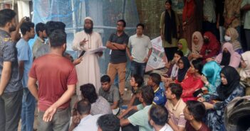 সেশনজট নিরসনে বেরোবির শিক্ষার্থীরা আমরণ অনশনে