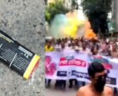 ধানমন্ডিতে নিষিদ্ধ ঘোষিত আ.লীগের ঝটিকা মিছিল ও ককটেল বিস্ফোরণ, আটক- ৪